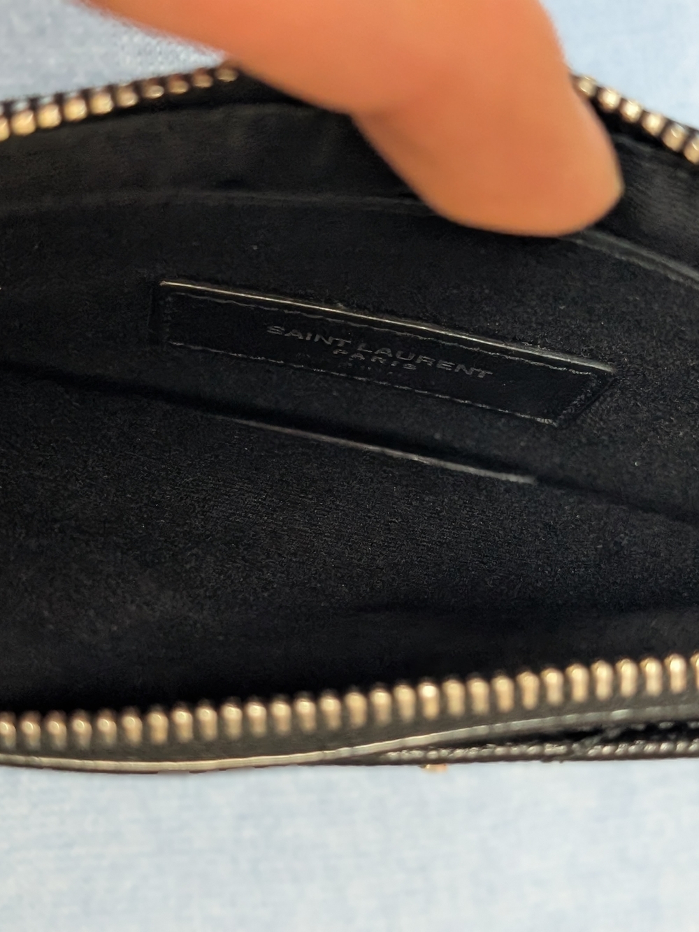 YSL Pouch Monogramme Grain De Poudre Tech - Picture 8 of 10